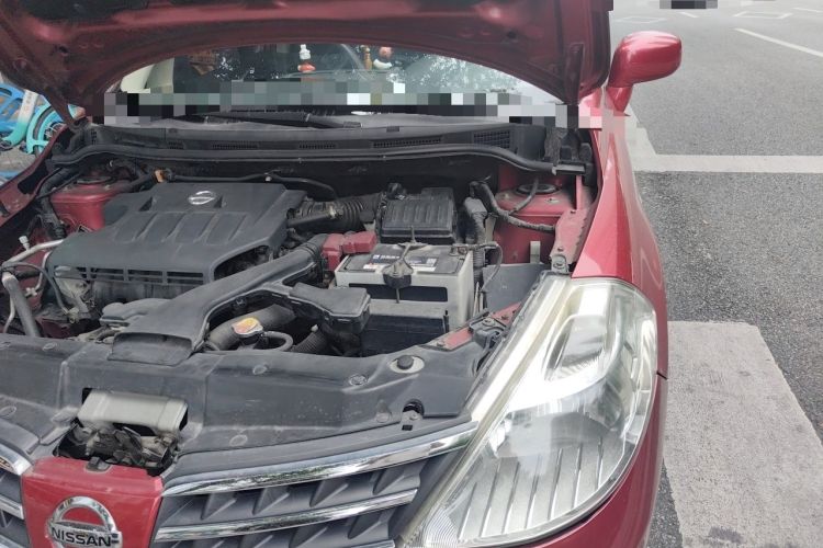 Used Nissan Tiida 2008 1.6L Automatic Smart Version Engine Bay Left