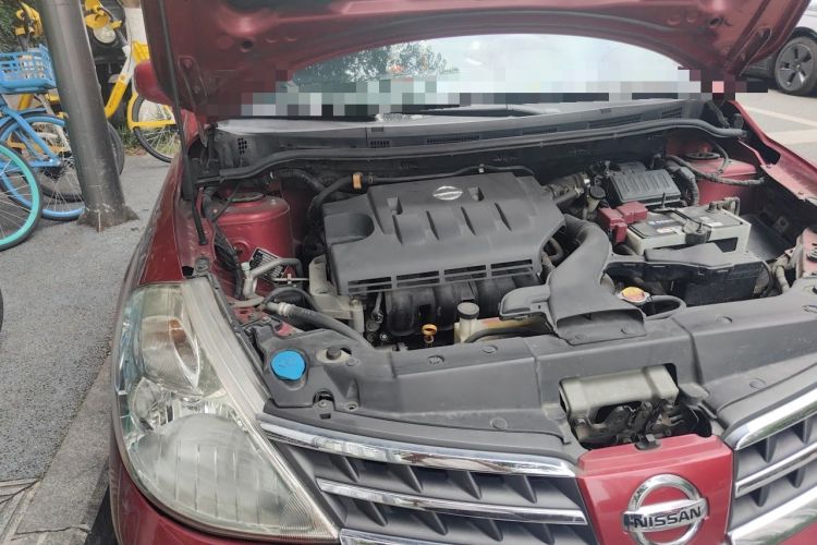 Used Nissan Tiida 2008 1.6L Automatic Smart Version Engine Bay Right