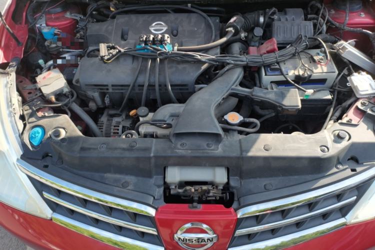 Used Nissan Tiida 2008 1.6L Manual Fashion Model Engine Bay