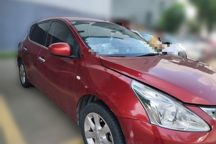 Used Nissan Tiida 2008 1.6L Automatic Tech Model Front Right 45 Deg