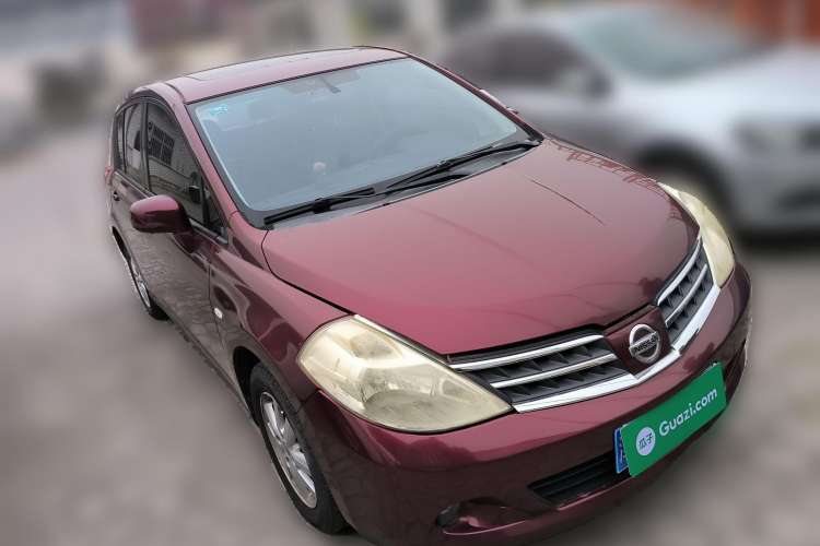 Used Nissan Tiida 2008 1.6L Automatic Tech Model Front Right 45 Deg