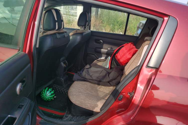 Used Nissan Tiida 2008 1.6L Automatic Smart Version Left Rear Seat