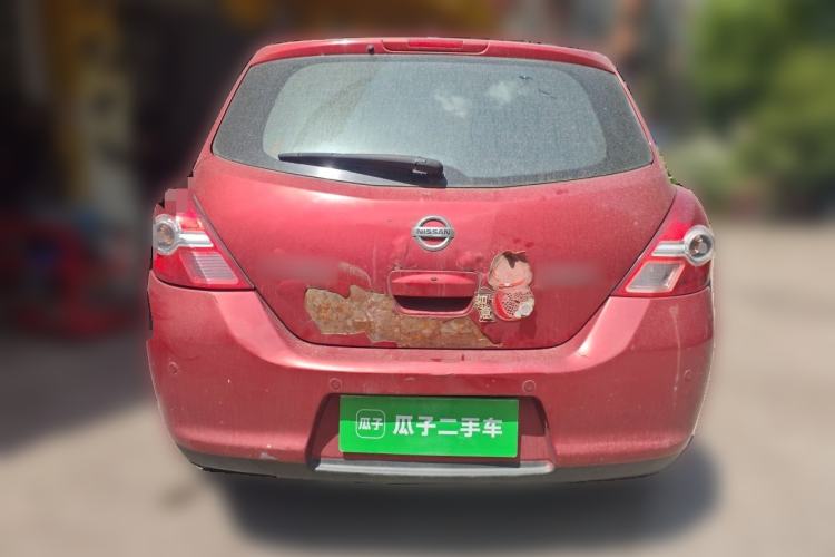Used Nissan Tiida 2008 1.6L Automatic Smart Version Rear