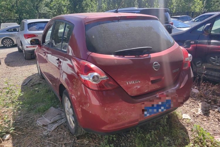 Used Nissan Tiida 2008 1.6L Automatic Smart Version Rear Left 45 Deg