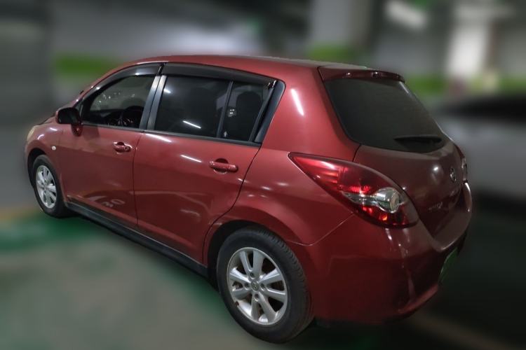 Used Nissan Tiida 2008 1.6L Automatic Smart Version Rear Left 45 Deg