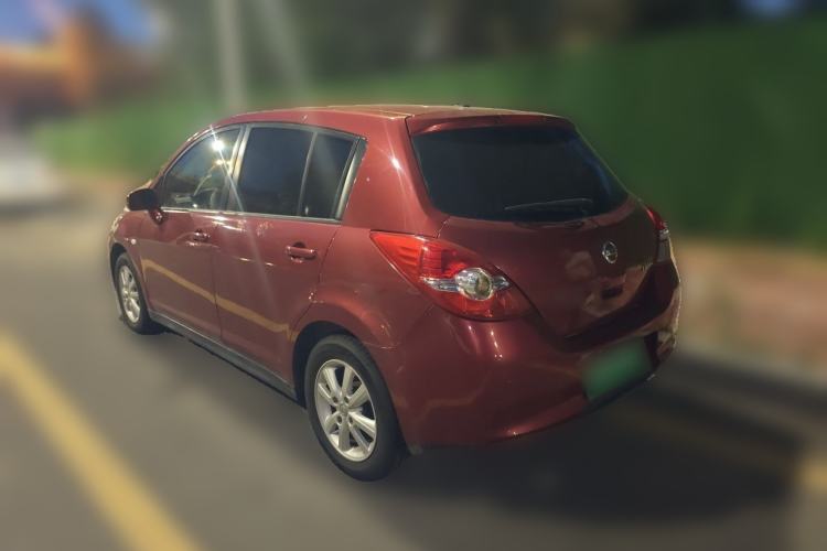 Used Nissan Tiida 2008 1.6L Automatic Smart Version Rear Left 45 Deg