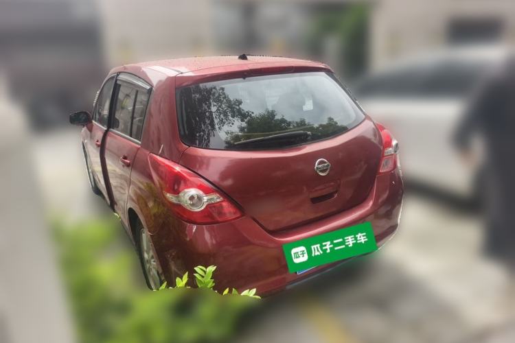 Used Nissan Tiida 2008 1.6L Automatic Smart Version Rear Left 45 Deg