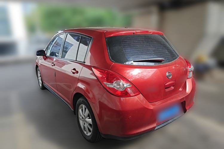 Used Nissan Tiida 2008 1.6L Automatic Fashion Edition Rear Left 45 Deg