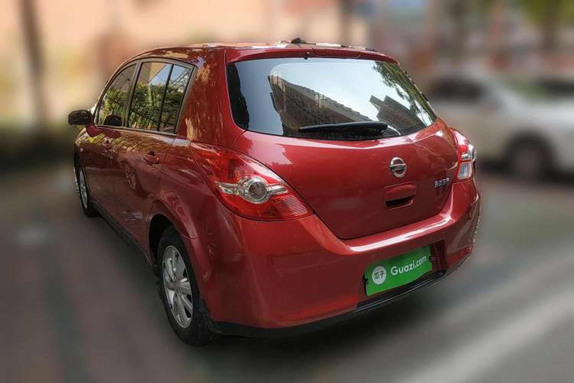 Used Nissan Tiida 2008 1.6L Automatic Smart Version Rear Left 45 Deg