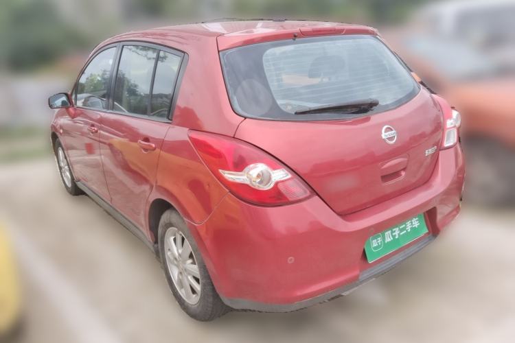 Used Nissan Tiida 2008 1.6L Manual Smart Version Rear Left 45 Deg