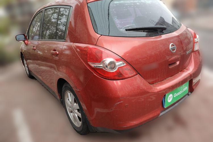 Used Nissan Tiida 2008 1.6L Automatic Smart Version Rear Left 45 Deg
