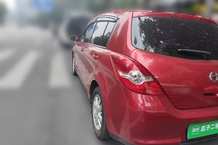 Used Nissan Tiida 2008 1.6L Automatic Smart Version Rear Left 45 Deg