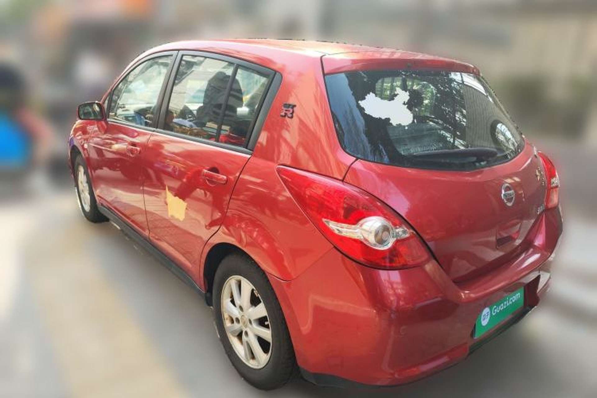 Used Nissan Tiida 2008 1.6L Manual Smart Version Rear Left 45 Deg