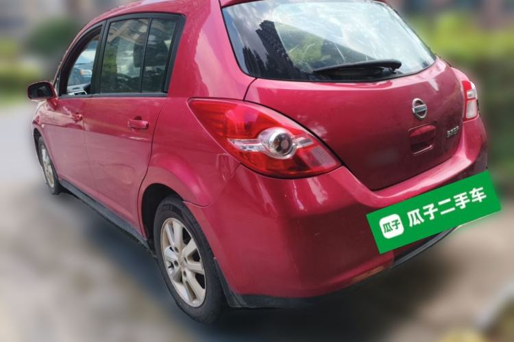 Used Nissan Tiida 2008 1.6L Automatic Fashion Edition Rear Left 45 Deg