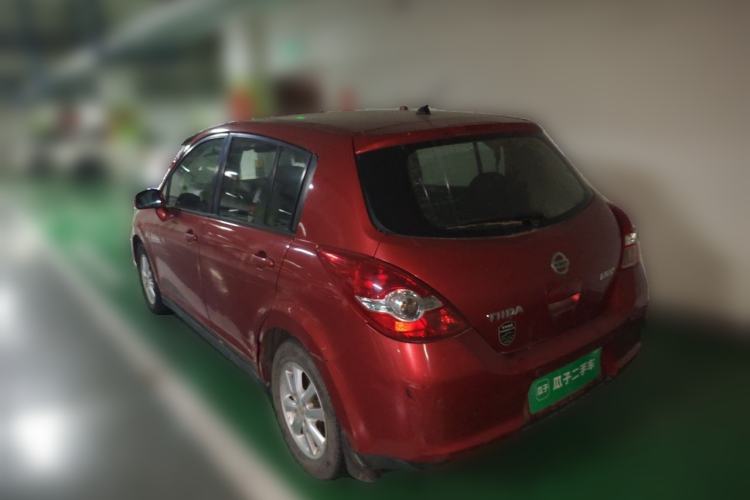 Used Nissan Tiida 2008 1.6L Automatic Smart Version Rear Left 45 Deg