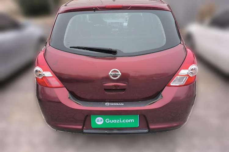Used Nissan Tiida 2008 1.6L Automatic Tech Model Rear