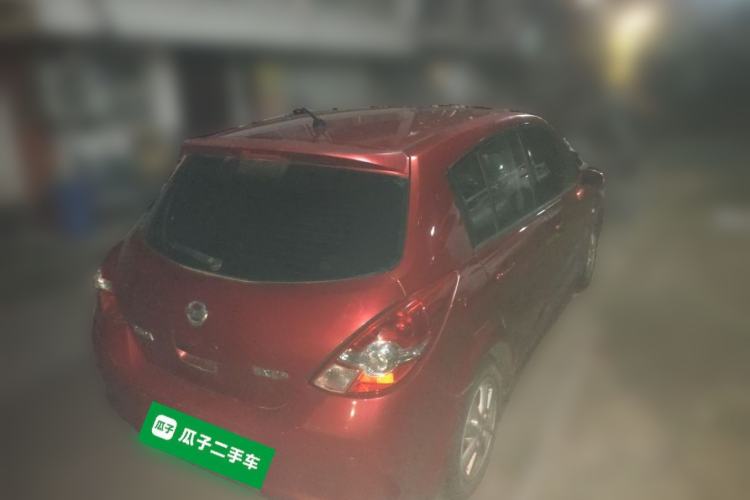Used Nissan Tiida 2008 1.6L Manual Fashion Model Rear Right 45 Deg