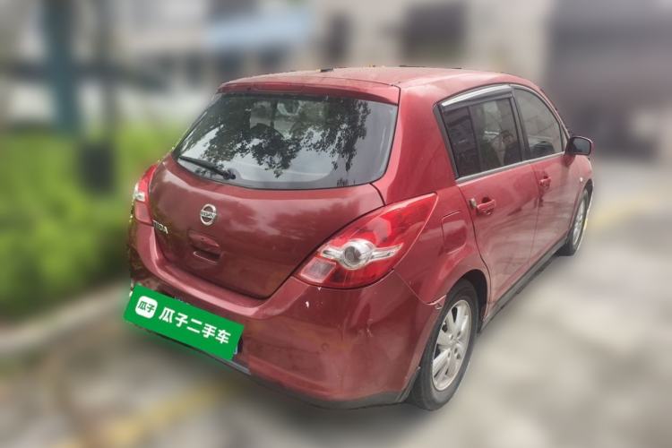 Used Nissan Tiida 2008 1.6L Automatic Smart Version Rear Right 45 Deg