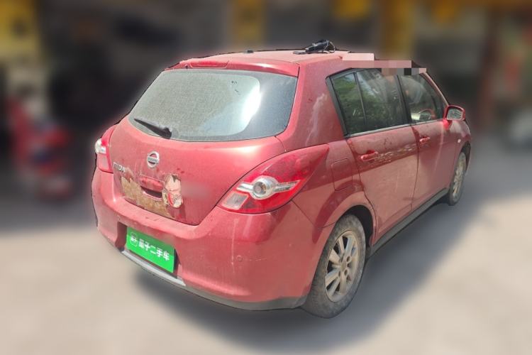 Used Nissan Tiida 2008 1.6L Automatic Smart Version Rear Right 45 Deg
