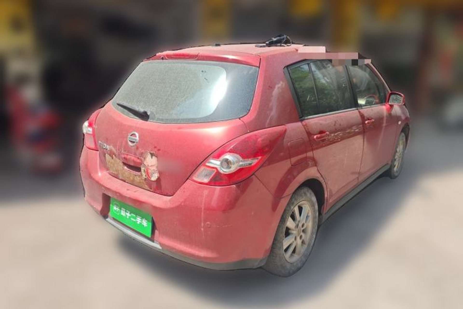 Used Nissan Tiida 2008 1.6L Automatic Smart Version Rear Right 45 Deg