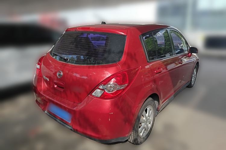 Used Nissan Tiida 2008 1.6L Automatic Fashion Edition Rear Right 45 Deg