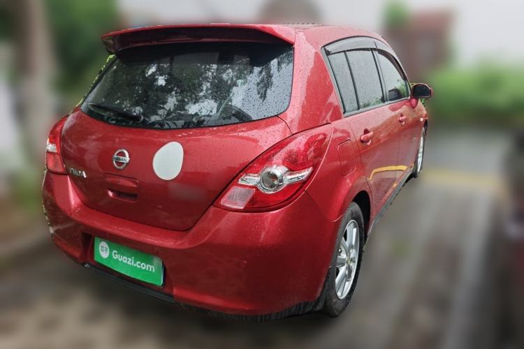 Used Nissan Tiida 2008 1.6L Automatic Smart Version Rear Right 45 Deg