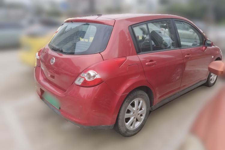 Used Nissan Tiida 2008 1.6L Manual Smart Version Rear Right 45 Deg