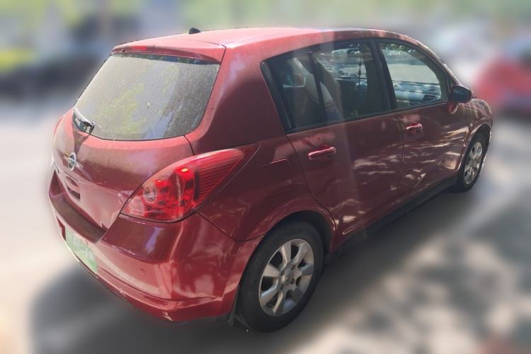 Used Nissan Tiida 2008 1.6L Manual Fashion Model Rear Right 45 Deg