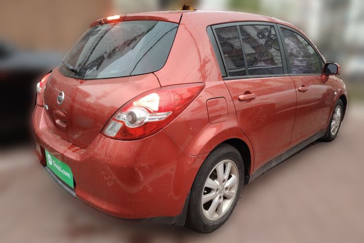 Used Nissan Tiida 2008 1.6L Automatic Smart Version Rear Right 45 Deg