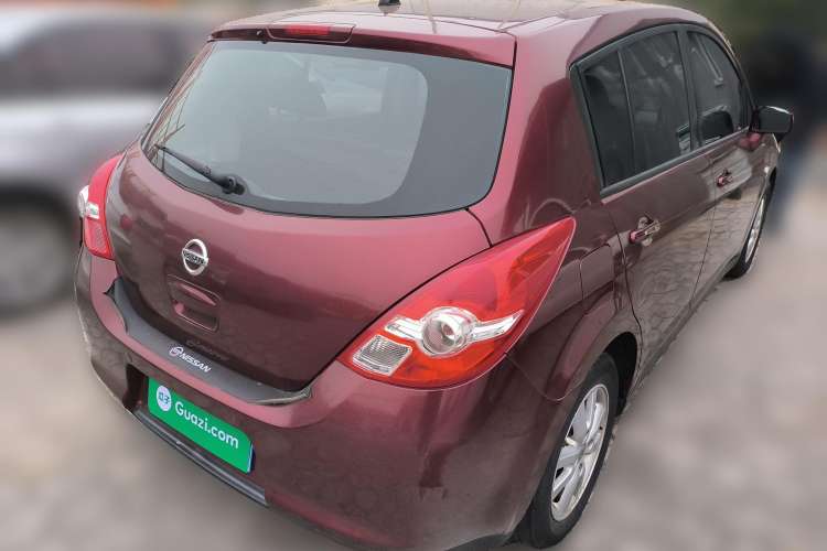 Used Nissan Tiida 2008 1.6L Automatic Tech Model Rear Right 45 Deg