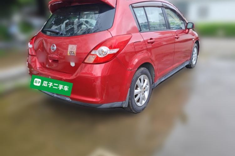 Used Nissan Tiida 2008 1.6L Automatic Smart Version Rear Right 45 Deg