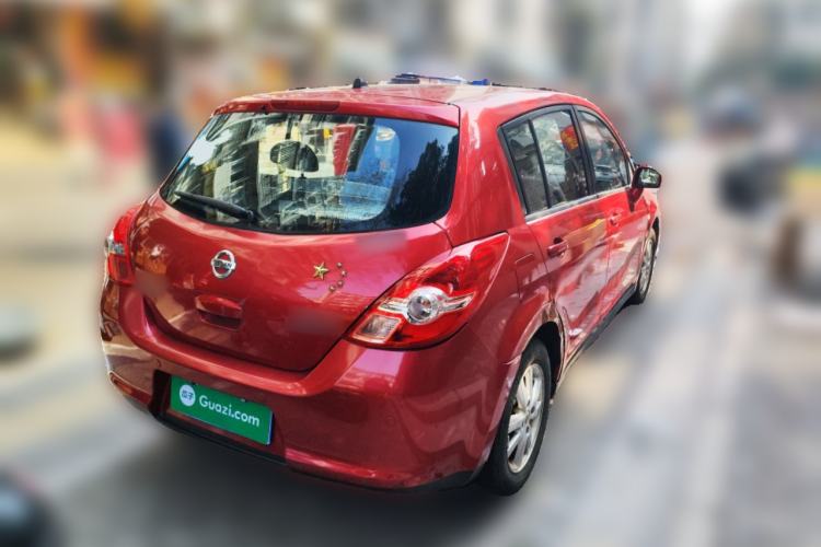 Used Nissan Tiida 2008 1.6L Manual Smart Version Rear Right 45 Deg