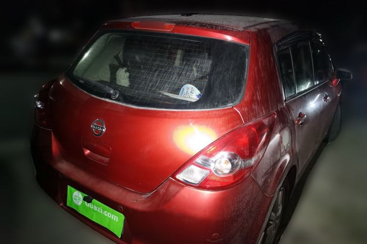 Used Nissan Tiida 2008 1.6L Automatic Smart Version Rear Right 45 Deg