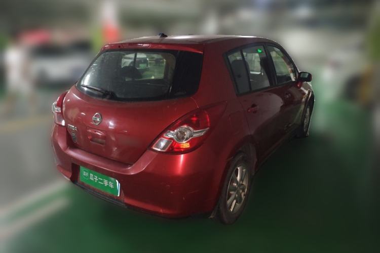 Used Nissan Tiida 2008 1.6L Automatic Smart Version Rear Right 45 Deg