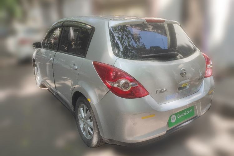 Used Nissan Tiida 2008 1.6L Automatic Smart Version Rear Left 45 Deg