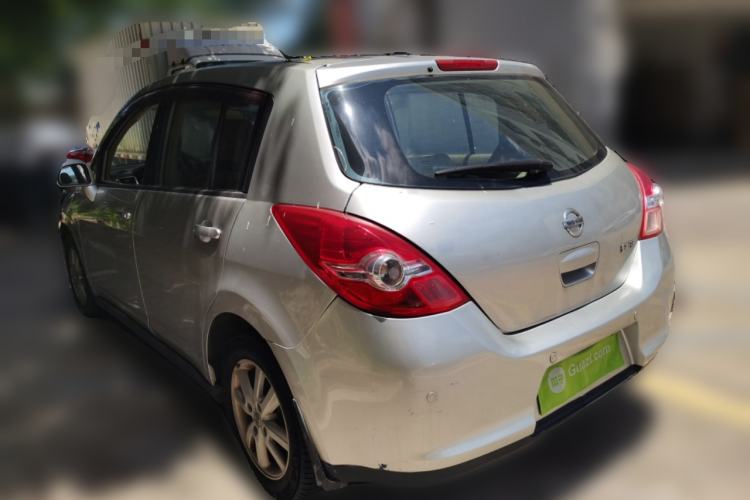 Used Nissan Tiida 2008 1.6L Automatic Fashion Edition Rear Left 45 Deg