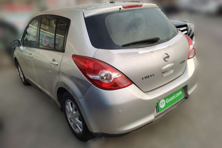 Used Nissan Tiida 2008 1.6L Automatic Smart Version Rear Left 45 Deg