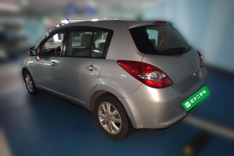 Used Nissan Tiida 2008 1.6L Automatic Smart Version Rear Left 45 Deg