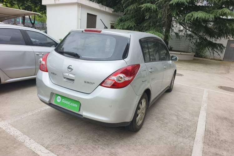Used Nissan Tiida 2008 1.6L Automatic Smart Version Rear Right 45 Deg
