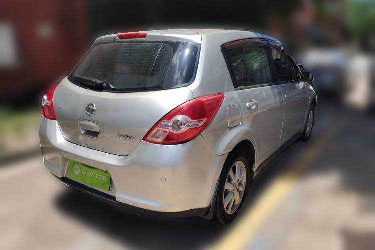 Used Nissan Tiida 2008 1.6L Automatic Fashion Edition Rear Right 45 Deg