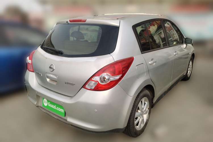 Used Nissan Tiida 2008 1.6L Automatic Smart Version Rear Right 45 Deg