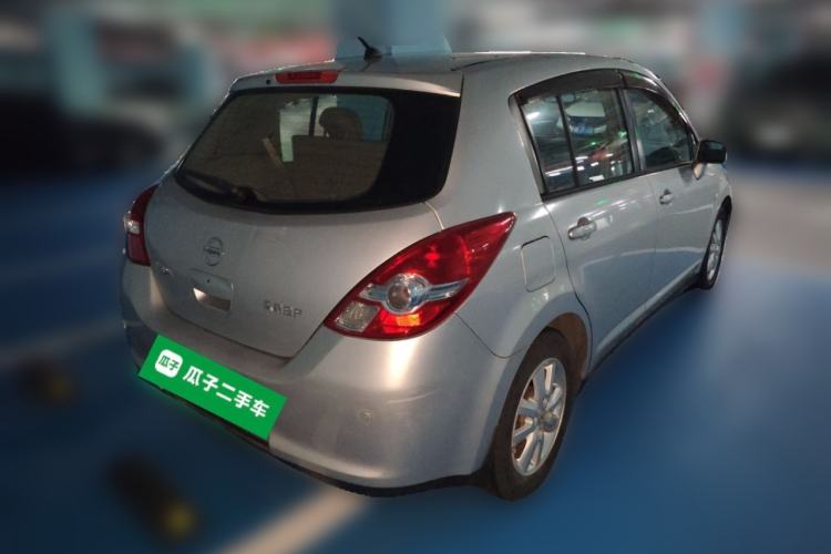 Used Nissan Tiida 2008 1.6L Automatic Smart Version Rear Right 45 Deg