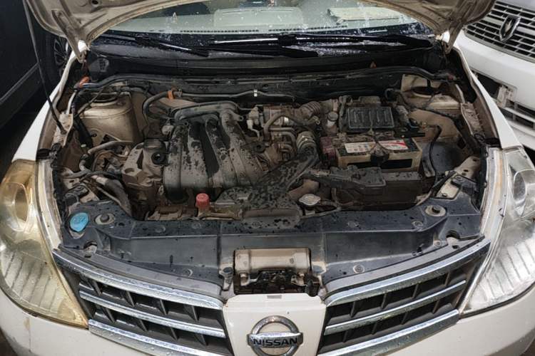 Used Nissan Tiida 2008 1.6L Automatic Smart Version Engine Bay