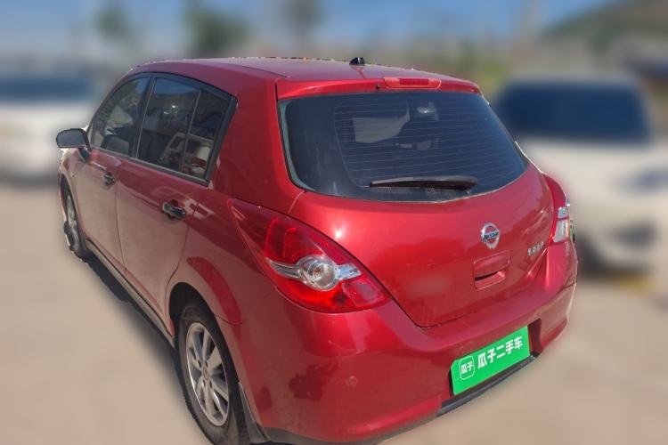 Used Nissan Tiida 2008 1.6L Automatic Fashion Edition Rear Left 45 Deg