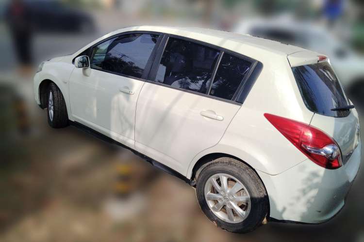 Used Nissan Tiida 2008 1.6L Automatic Smart Version Rear Left 45 Deg