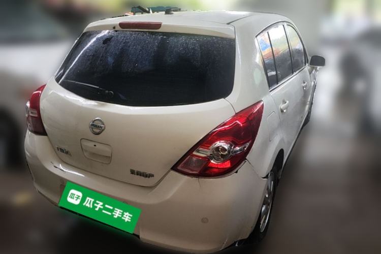 Used Nissan Tiida 2008 1.6L Automatic Smart Version Rear Right 45 Deg