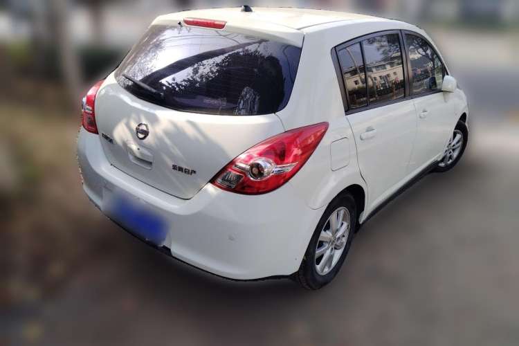 Used Nissan Tiida 2008 1.6L Automatic Smart Version Rear Right 45 Deg