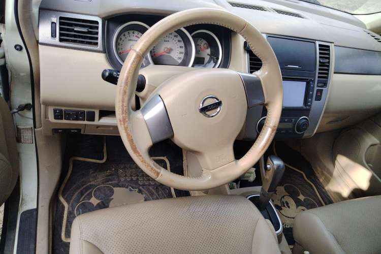 Used Nissan Tiida 2008 1.6L Automatic Smart Version Steering Wheel