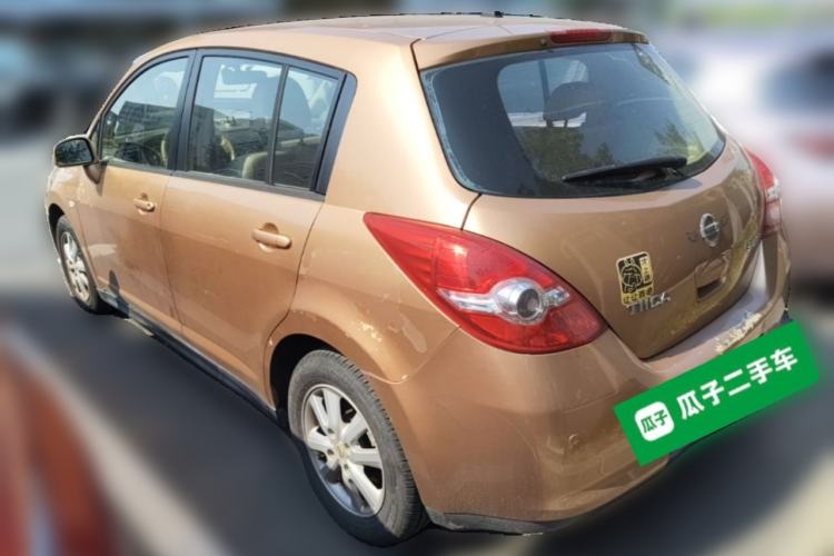 Used Nissan Tiida 2008 1.6L Automatic Fashion Edition Rear Left 45 Deg