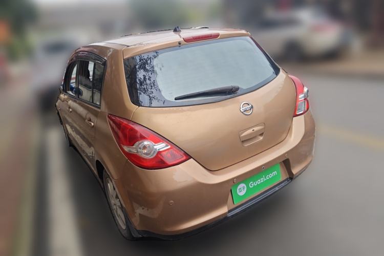 Used Nissan Tiida 2008 1.6L Automatic Smart Version Rear Left 45 Deg
